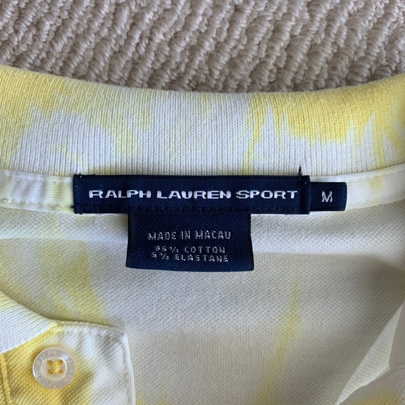 RALPH LAUREN SPORT (SZ M) TIE DYE POLO - Picture 2 of 2